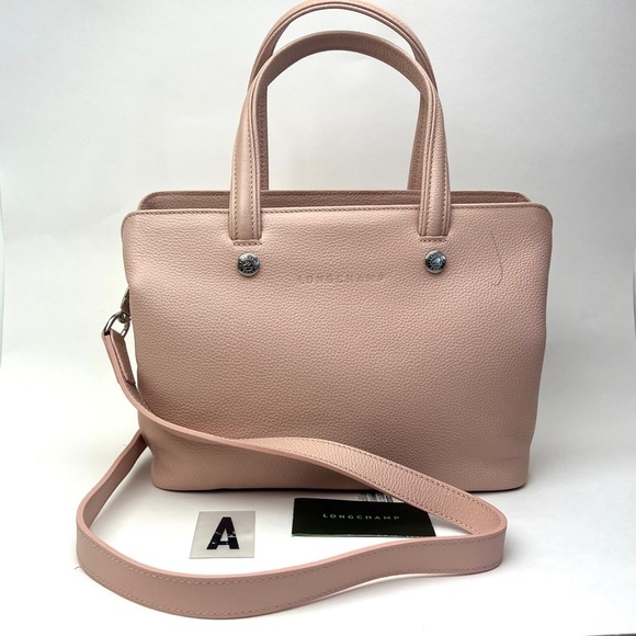 Longchamp Handbags - LONGCHAMP Le Foulonné Zip Around Leather tote